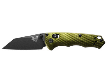 Navaja Plegable Benchmade Verde: Precisi&oacute;n y Seguridad Inigualables