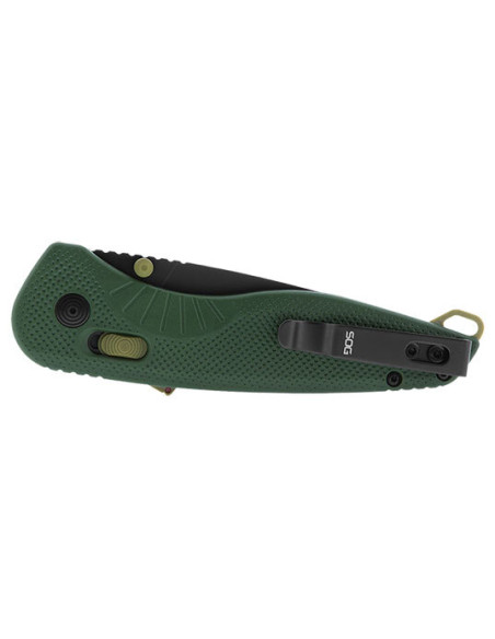 Coltello Pieghevole SOG Aegis AT: Precisione e Sicurezza Esterne