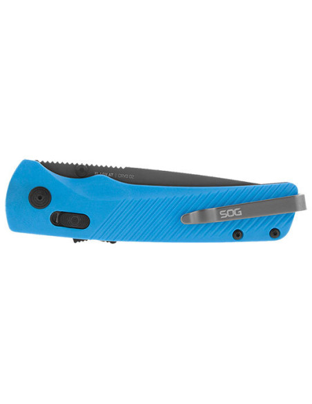 SOG Flash AT Cyan Knife: Unmatched Precision and Safety