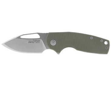SOG Stout FLK Olive Folding Knife: Total Precision and Safety