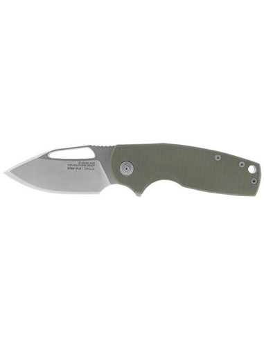 SOG Stout FLK Olive Folding Knife: Total Precision and Safety