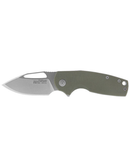 Couteau Pliant SOG Stout FLK Olive - 16615 - Khurts.com