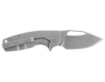 SOG Stout FLK Olive Folding Knife: Total Precision and Safety 2