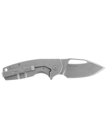 Coltello Pieghevole SOG Stout FLK Olive: Precisione e Sicurezza Totale