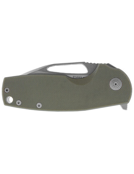 SOG Stout FLK Olive Folding Knife: Total Precision and Safety