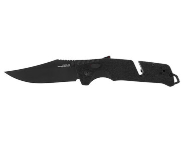 SOG Trident AT Blackout Knife: Robustness and Total Safety