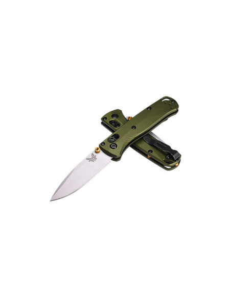 Couteau Pliant Benchmade Mini Bugout Vert - 16766 - Khurts.com