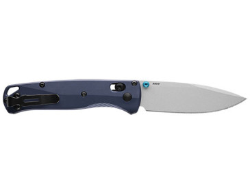 Navaja Benchmade Bugout Azul : Filo Duradero y Elegancia Asegurada 2