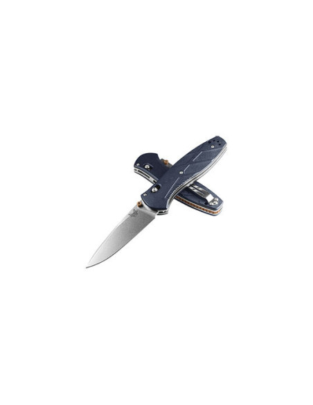 Couteau Pliant Benchmade Barrage Bleu - 16779 - Khurts.com