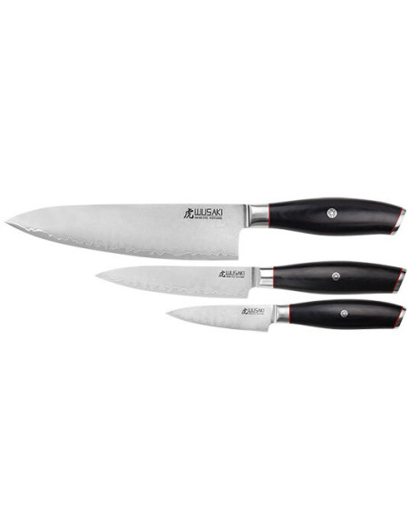 Wusaki San Mai Set: Precision and Elegance for Demanding Chefs