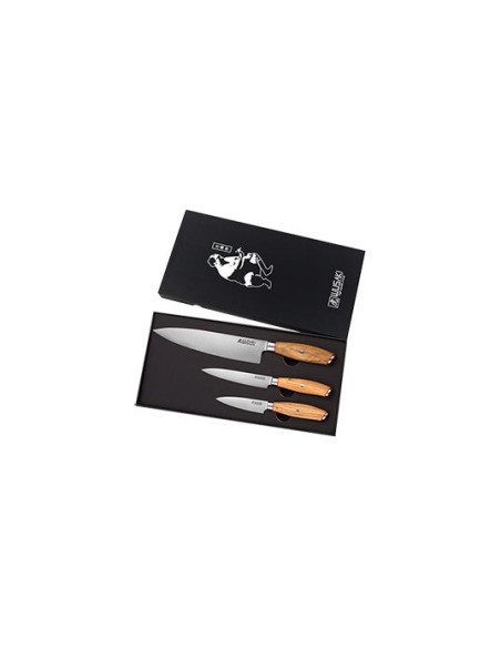 Coffret 3 Messer Wusaki Damas 10Cr - 16957 - Khurts.com