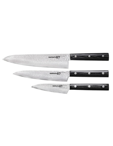 Samura Damascus 67 Set: Elegance and Precision in the Kitchen