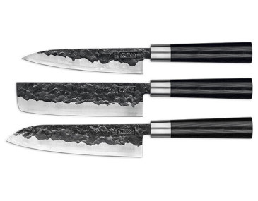 Coffret 3 Messer Samura Black Smith - 16965 - Khurts.com