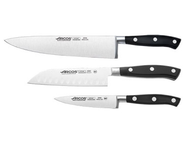Set Arcos Riviera Noir : Cuchillos Elegantes para Cortes Precisos