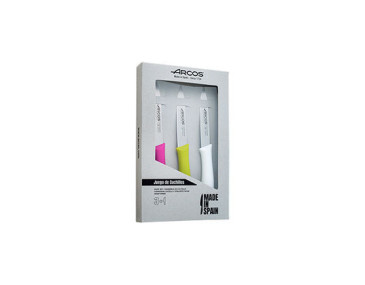 Set di 3 Coltelli Arcos Nova: Precisione e Comfort in Cucina