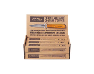 Set de 6 Cuchillos Opinel Carbono: Precisi&oacute;n y Elegancia en la Cocina