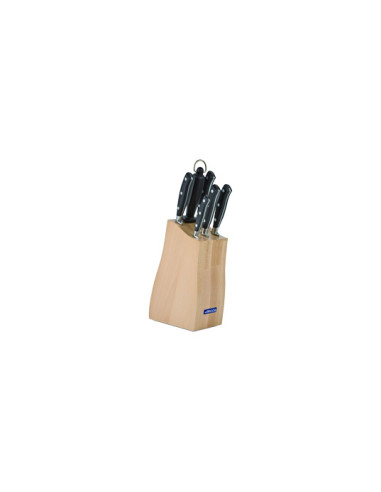 Set mit 6 Arcos Riviera Messern - Block - 17011 - Khurts.com