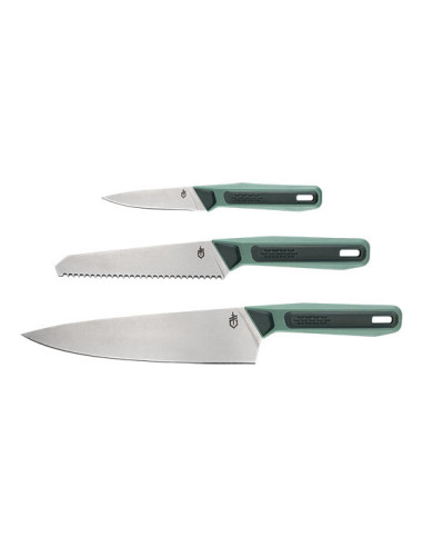 Set de couteaux Gerber Vert - 17015 - Khurts.com