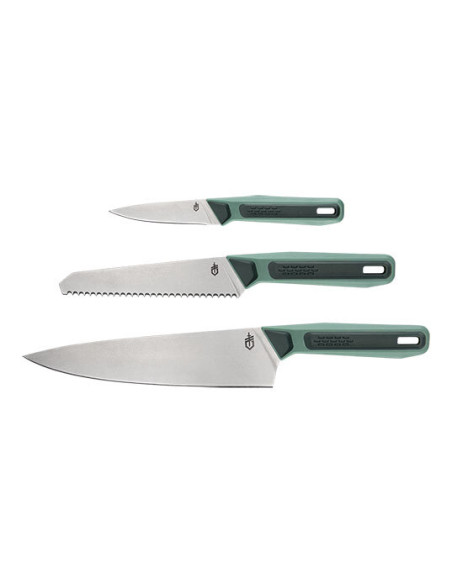 Set di Coltelli Gerber Verde : Eleganza e Durabilit&agrave; Senza Pari