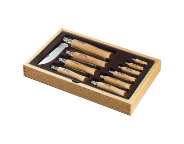 Estuche Opinel Inox N&deg;02-12 : Precisi&oacute;n y Durabilidad Incomparables