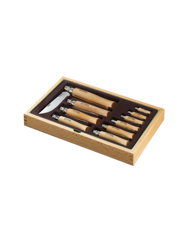 Opinel Stainless Steel Set N&deg;02-12: Unmatched Precision and Durability