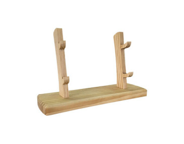 Cudeman Display Stand: Wooden Elegance for Your Favorite Knives