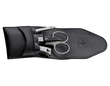 Set Manicure Boker : Precisione Inossidabile ed Eleganza in Cuoio