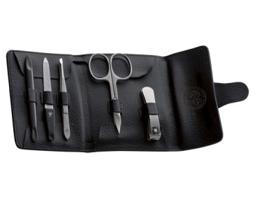 Set Manicure Boker : Precisione Inossidabile ed Eleganza in Pelle
