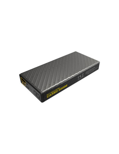 Bater&iacute;a Externa de Carbono 20000mAh Nitecore - Ligera y Estanca