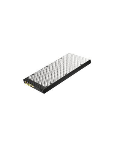 Bater&iacute;a Nitecore Carbono Plateada : Potencia 10 000mAh, Elegancia Port&aacute;til