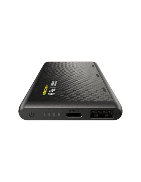 Bater&iacute;a Externa de Carbono Nitecore : Carga R&aacute;pida y Ultra-Resistente