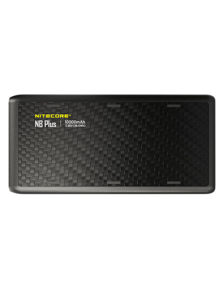 Bater&iacute;a Externa de Carbono Nitecore : Carga R&aacute;pida y Ultra-Resistente