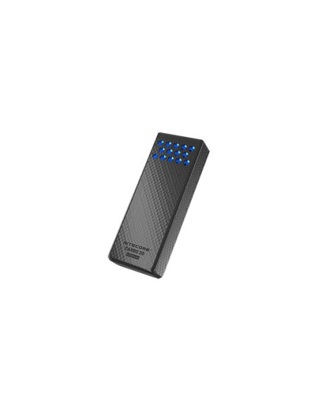 Akku CARBO20 Blau: 20 000mAh, Leicht und Wasserdicht IPX-8