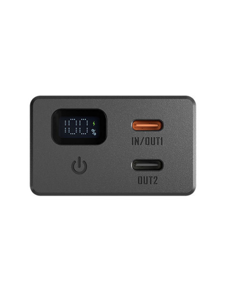Bater&iacute;a CARBO20 Azul: 20 000mAh, Ligera e Impermeable IPX-8