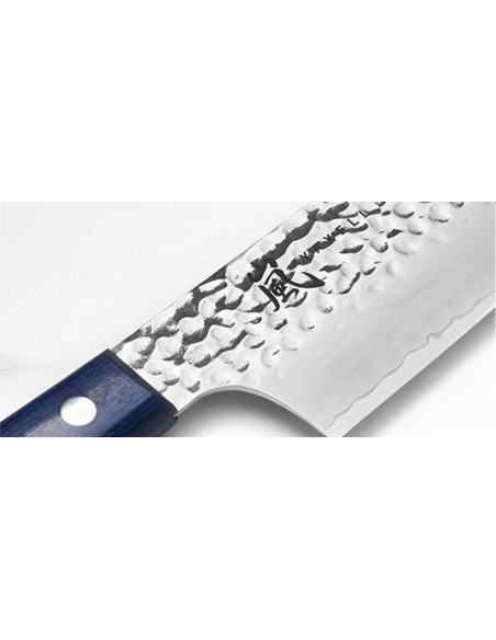 Santoku Yaxell Blue Breeze: Precise Edge, Blue Elegance
