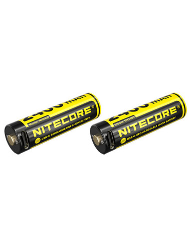 Nitecore AA Batteries NH2400: USB-C Charging, 500-Cycle Longevity