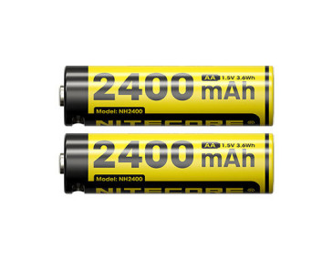 AA-Batterien Nitecore NH2400: USB-C-Aufladung, Langlebigkeit 500 Zyklen 2