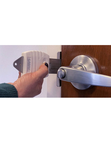 Cerradura Sabre viaje: Seguridad port&aacute;til, resistencia 270 kg