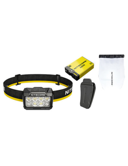 Torcia Frontale Nitecore HA25 UHE - 800 Lumen, Autonomia 88h