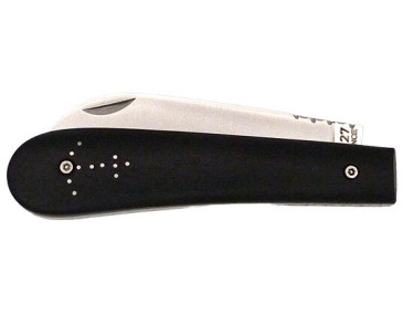 TMC London Folding Knife: Elegance and Durability in Ebony 2