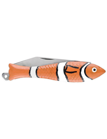 Couteau Mikov Fishlet : Pr&eacute;cision Color&eacute;e et S&eacute;curit&eacute; Optimale