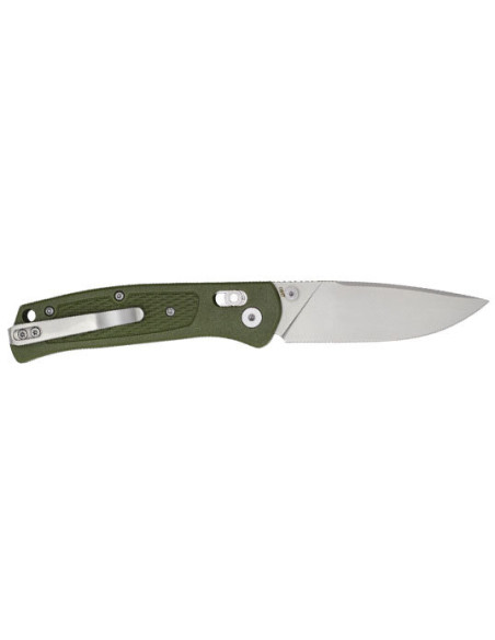 Couteau Pliant Cobratec EDC Scout Green : Pr&eacute;cision et S&eacute;curit&eacute;