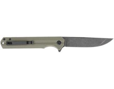 Coltello Pieghevole Cobratec OD Green : Precisione ed Eleganza Duratura 2