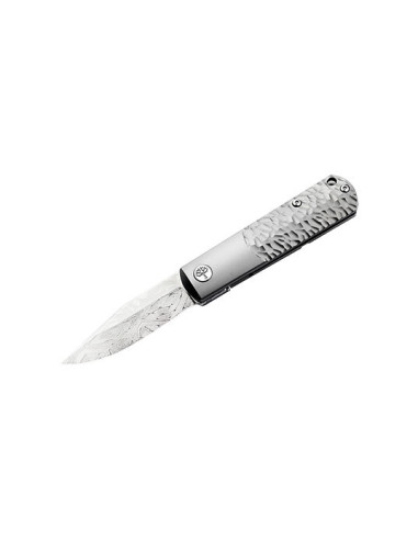 Messer Boker Meteorite Damast : Pr&auml;zision und Platin-Eleganz