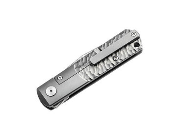 Coltello Boker Meteorite Damast : Precisione ed Eleganza Platino 2