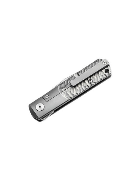 Messer Boker Meteorite Damast : Pr&auml;zision und Platin-Eleganz