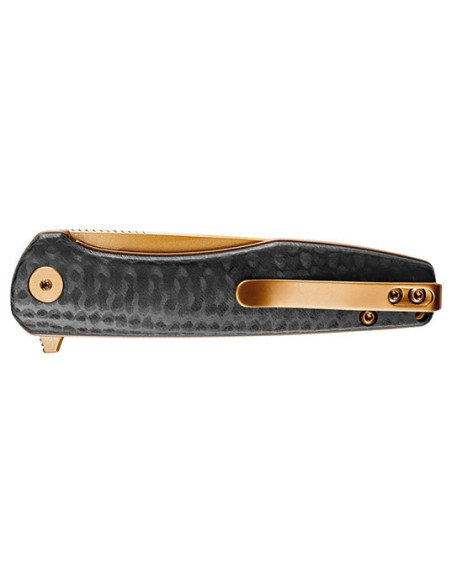 Trivisa Hummingbird-CG Knife: Precision and Golden Elegance