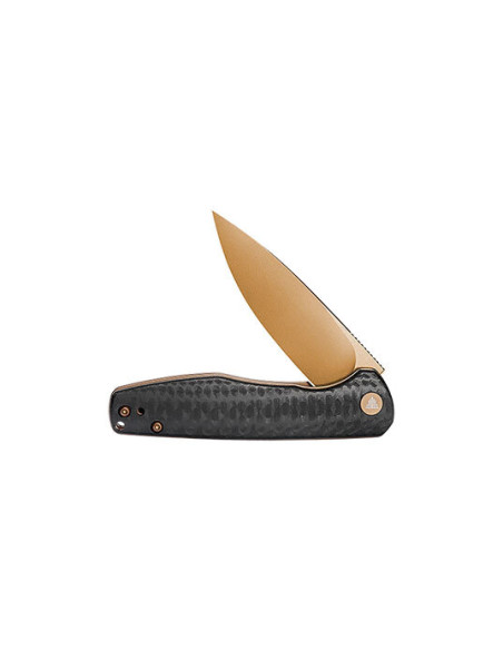 Trivisa Hummingbird-CG Knife: Precision and Golden Elegance