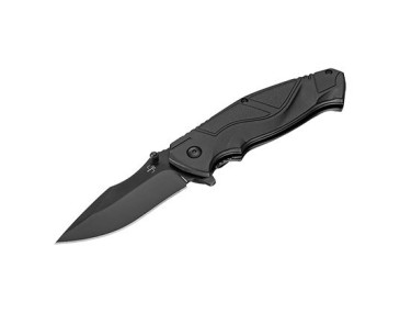 Coltello Pieghevole Boker Plus : Eleganza Nera e Filo Duraturo