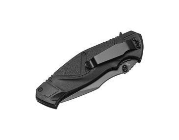 Couteau Pliant Boker Plus : &Eacute;l&eacute;gance Noire et Tranchant Durable 2